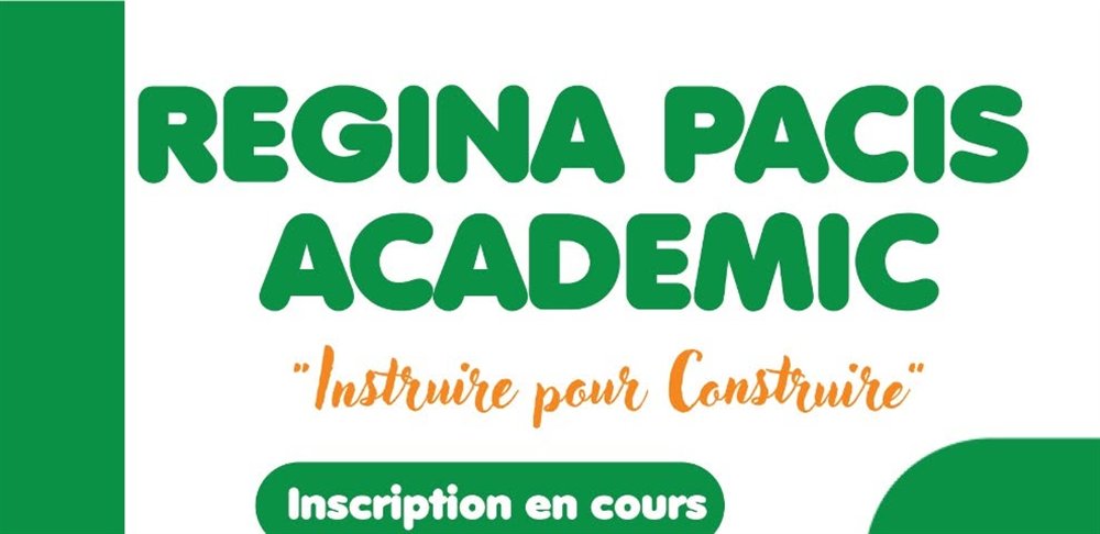 Regina Pacis Academy — Instruire pour Construire